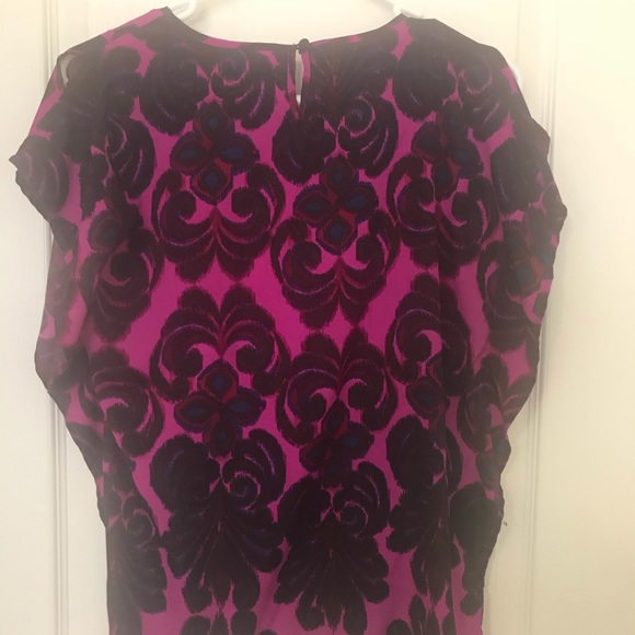 Banana Republic Pink Flutter Sleeve Blouse - Picture 4 of 8